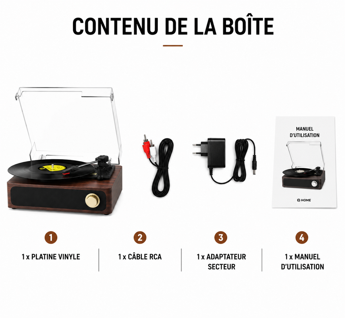 Platine Vinyle Alfred