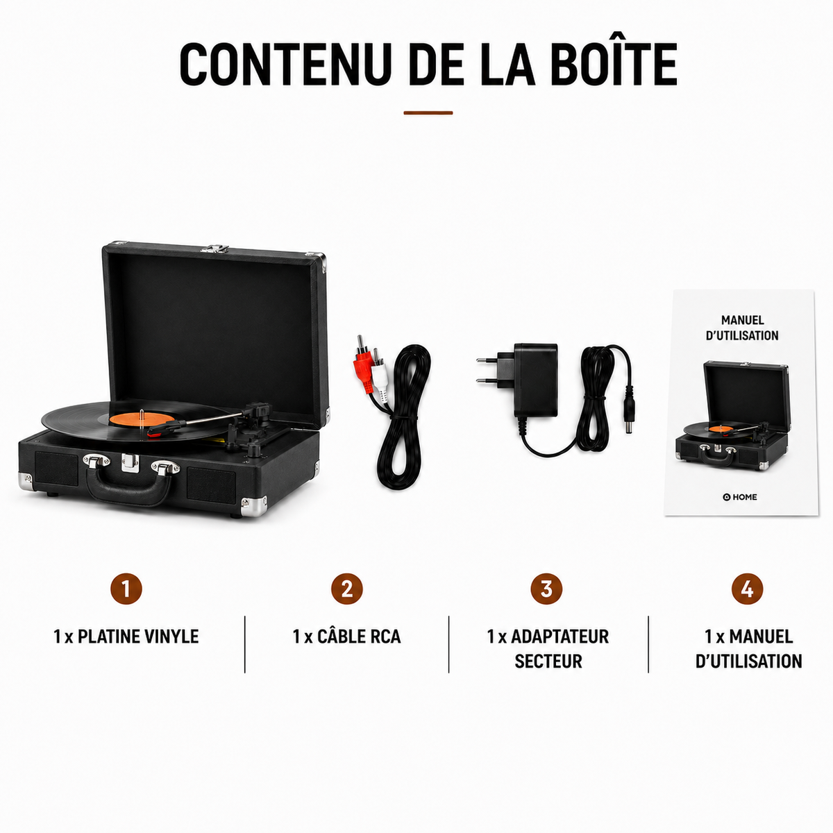 Platine Vinyle Obsidian