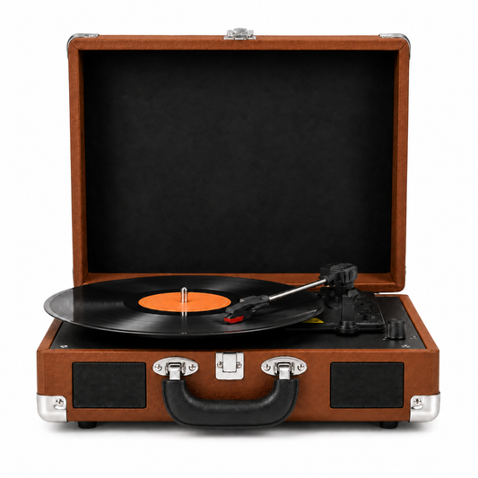 Platine Vinyle Cognac