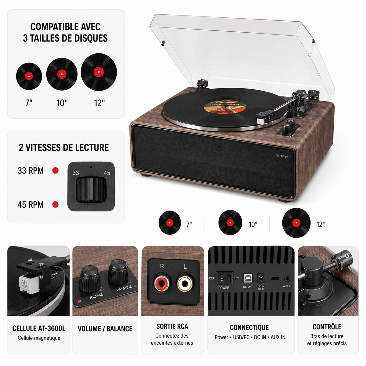 Platine Vinyle Oscar