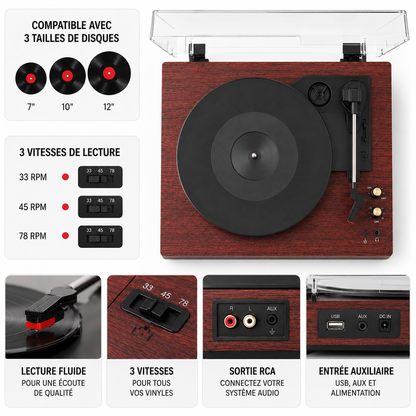 Platine Vinyle Gaston