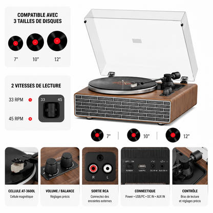 Platine Vinyle Marcel