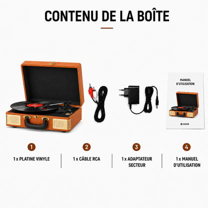 Platine Vinyle Sienna